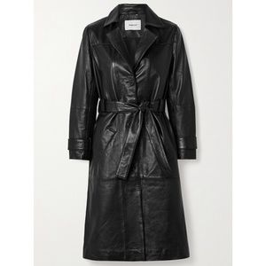 Deadwood Terra Leather Trench Coat BNWT Medium M